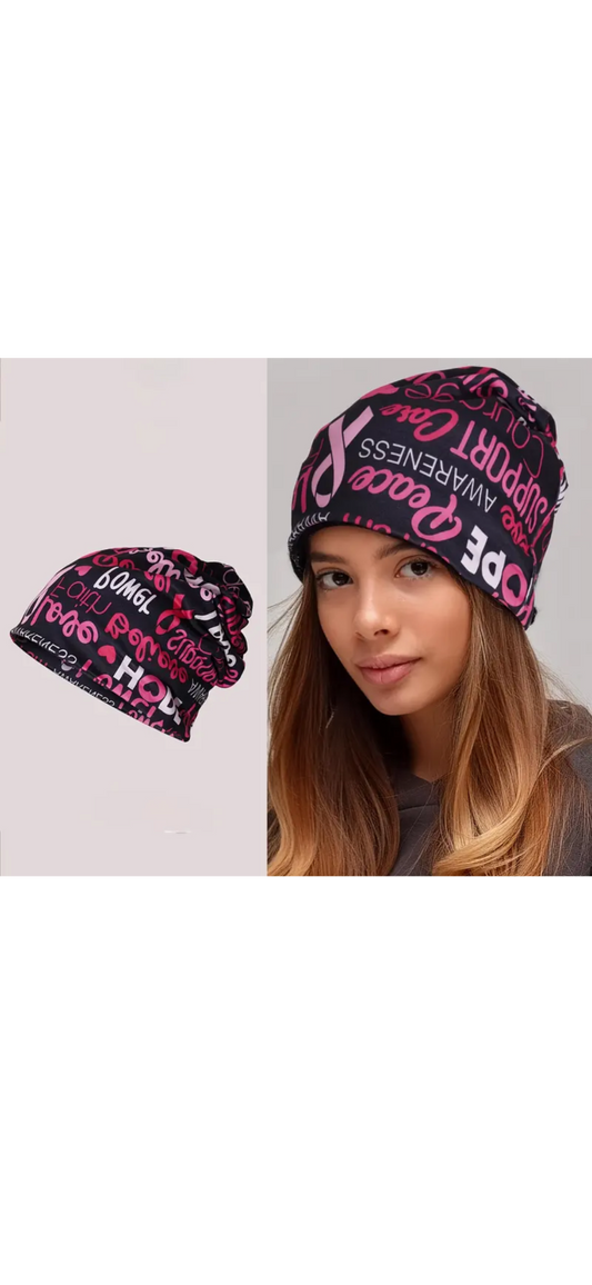 Breast Cancer Beanie